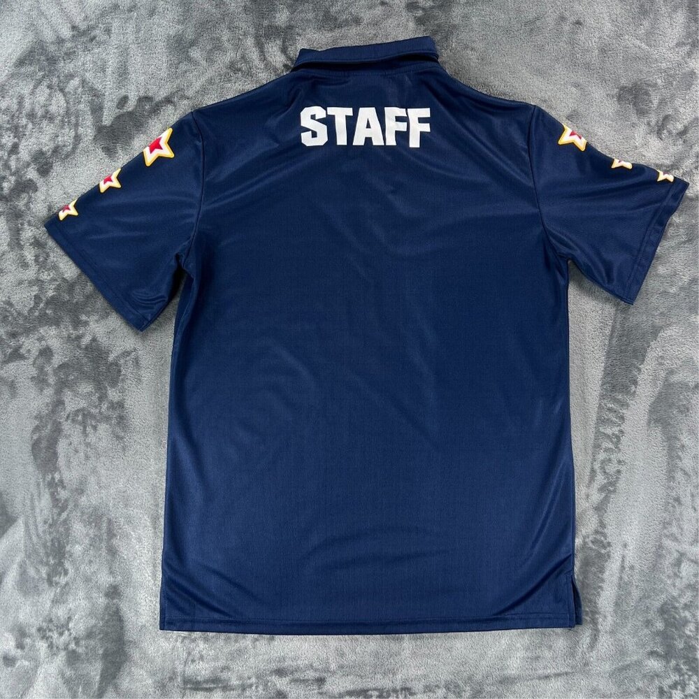 Champion Basketball Coach Polo Men S Harlem Globetrotters Staff Uniform Team - Picture 2 of 16